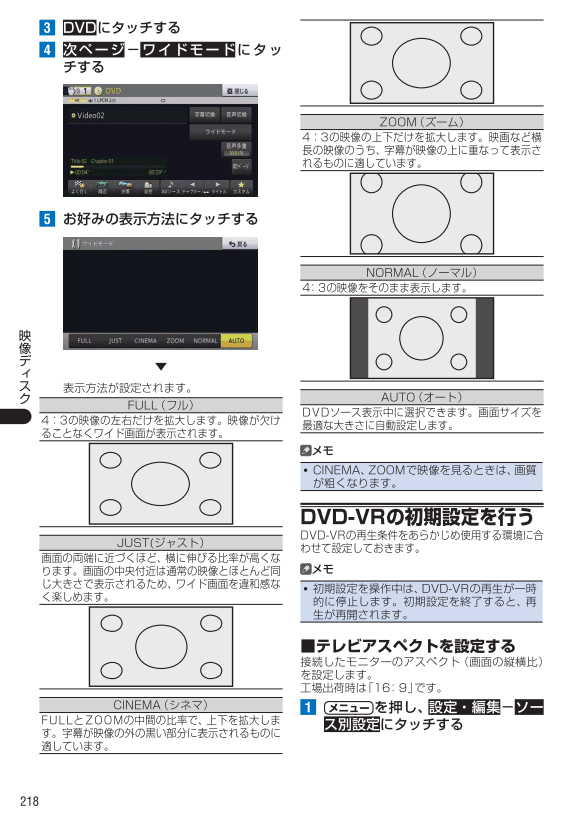 DVD-VR再生